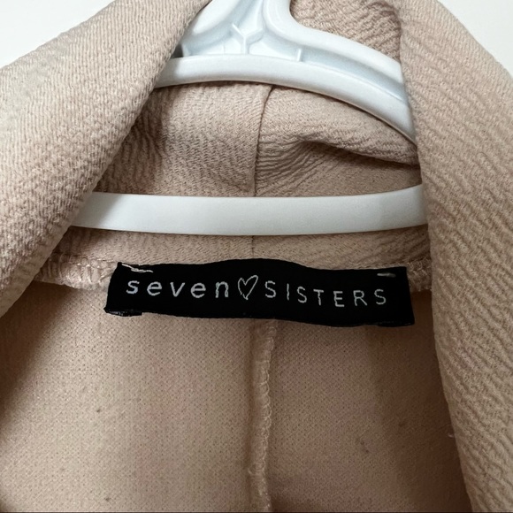 Seven Sisters Cream Blazer - Picture 10 of 10